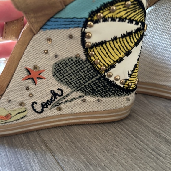 Coach Caroline Beach Wedges - Picture 6 of 6